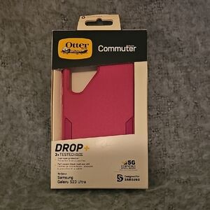 OtterBox Commuter Series Magenta Case for Samsung Galaxy S23 Ultra
